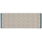 World Rug Gallery Antifatigue Mat, 47 in L x 18 in W, 0.47 in Thickness, Trellis, Blue 886BLUE18X47 - alternate 6